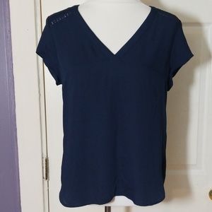 H&M dark blue high low top US 12
